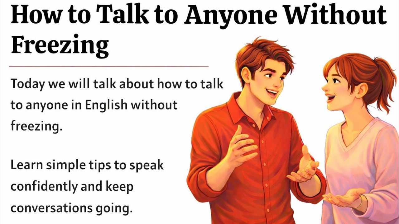 How to Talk to Anyone Without Freezing | Graded Reader | Speak English Confidently & Fluently
