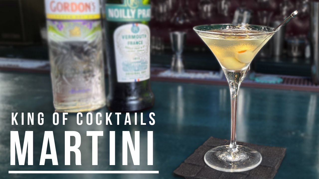 Martini King of Cocktails YouTube