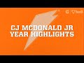 Cj mcdonald junior season