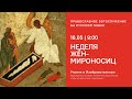 Утреня и Изобразительные на русском языке. Неделя Жен-мироносиц. 16.05.21 Прямая трансляция