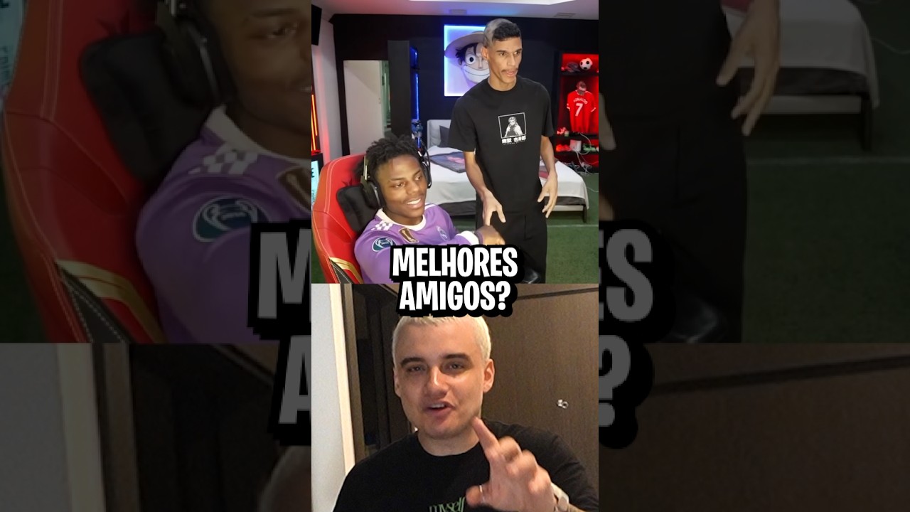 O momento que o Speed e o Luva se despediram