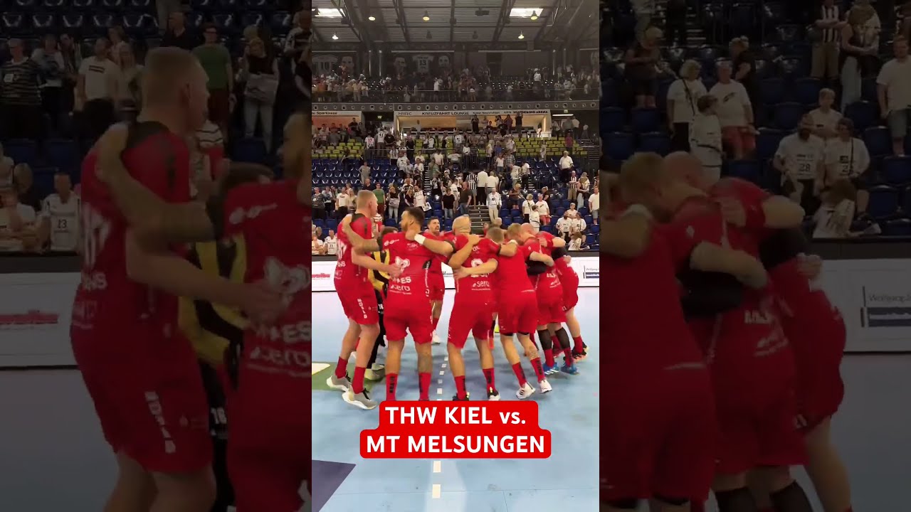 Wir siegen gegen den THW Kiel! 3530 #mtmelsungen #handball #handballbundesliga