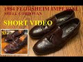 36? Yr Old SHELL CORDOVAN Florsheim Imperial B4 &amp; After SHORT