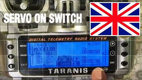 FrSky Taranis / OpenTx Crumbs - Servo on Switch