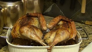 Fast Roasting Tender Juicy Turkey  Spatchcock