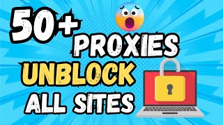 50  best unblock websites for schoool 2024 || unblock everything