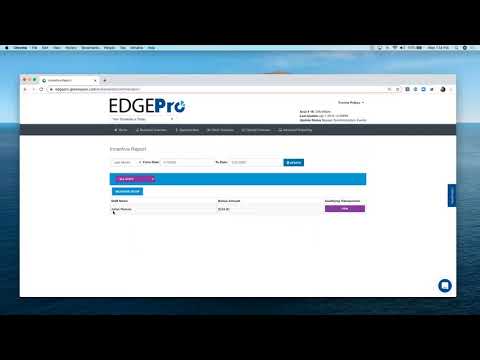 EDGEPro Incentive Report