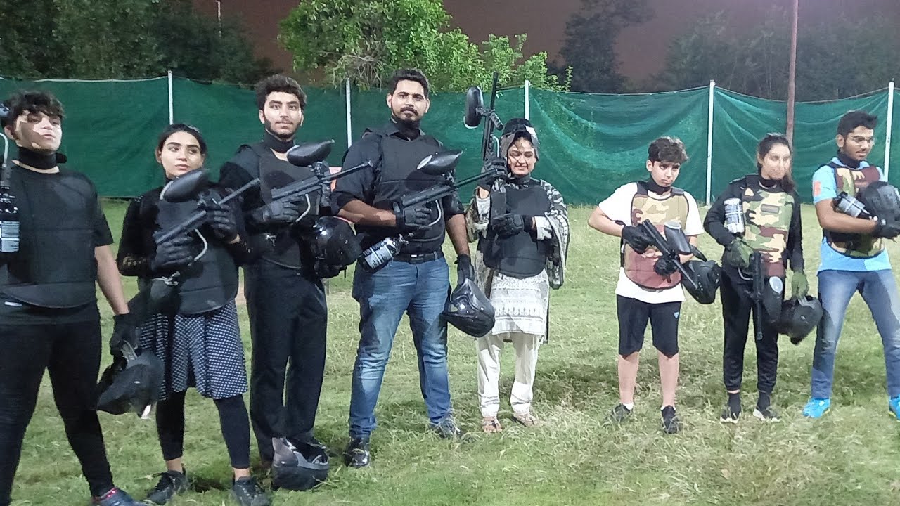 Paintball Game Battlefield Islamabad YouTube