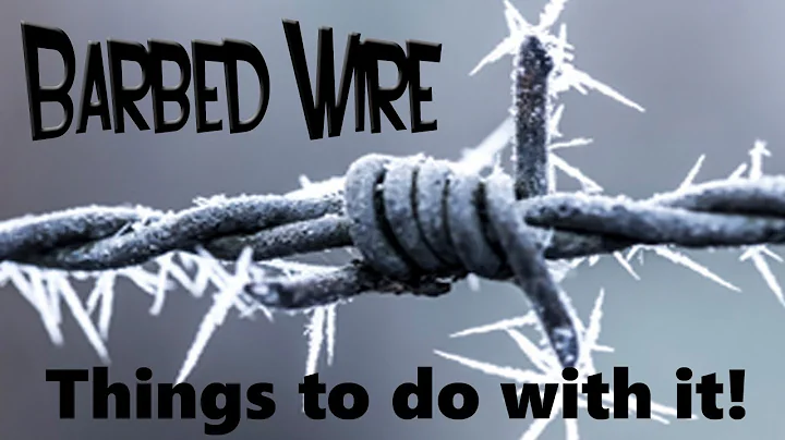 Smaller Lengths of Barbed Wire for Crafts, Project...