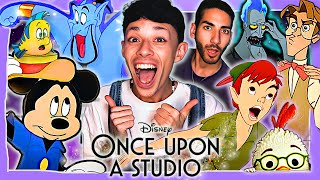 DISNEY SUPERFANs watch *Once Upon A Studio* for the First Time!!