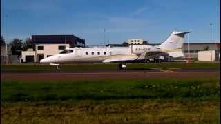 Panaviatic Learjet 60 Landing in Tallinn