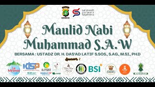 Download Lagu 🔴[ LIVE ] Pasar Saraswati Ciledug Memperingati Maulid Nabi Muhammad SAW Bersama Ustadz Das'ad Latif MP3