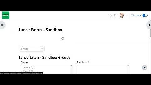 How to Create Groups in Moodle 4 0