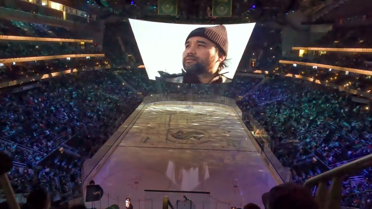 Going to the Seattle Kraken NHL game at 