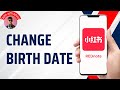 How to Change your Birth Date on REDnote App