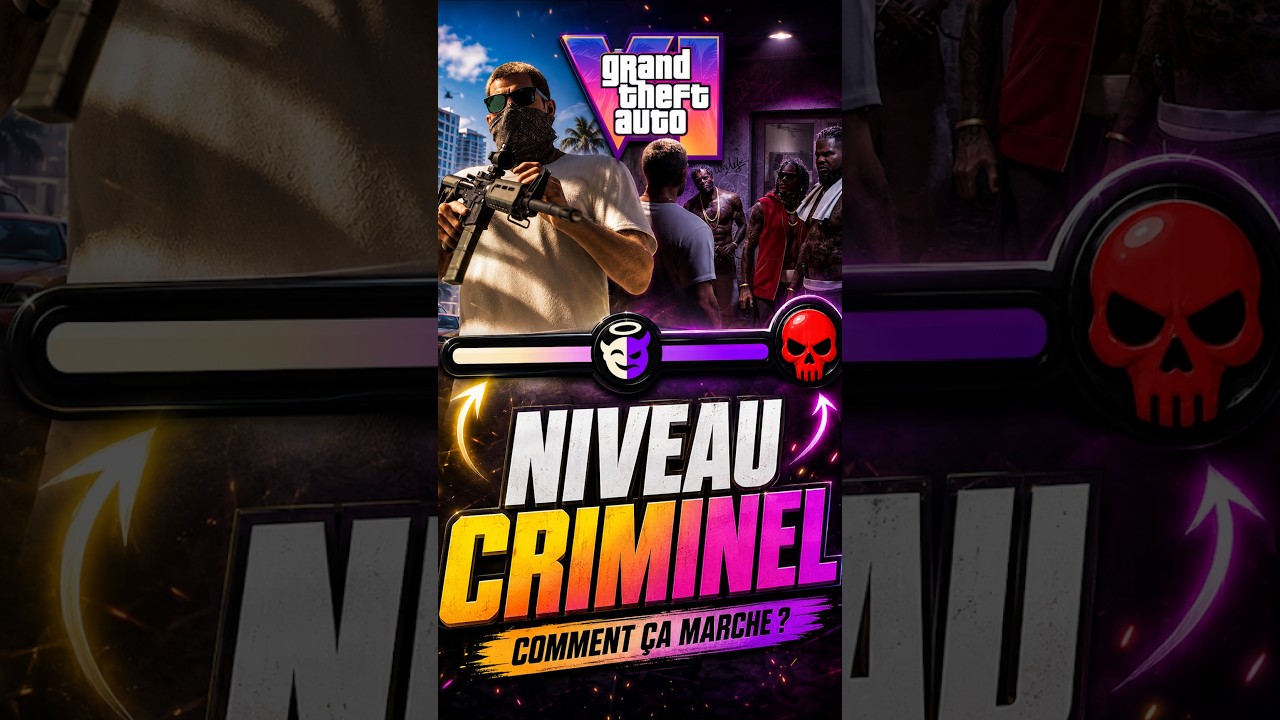 GTA 6 🚨 Comment fonctionne le Système de RÉPUTATION Criminel (honneur) !