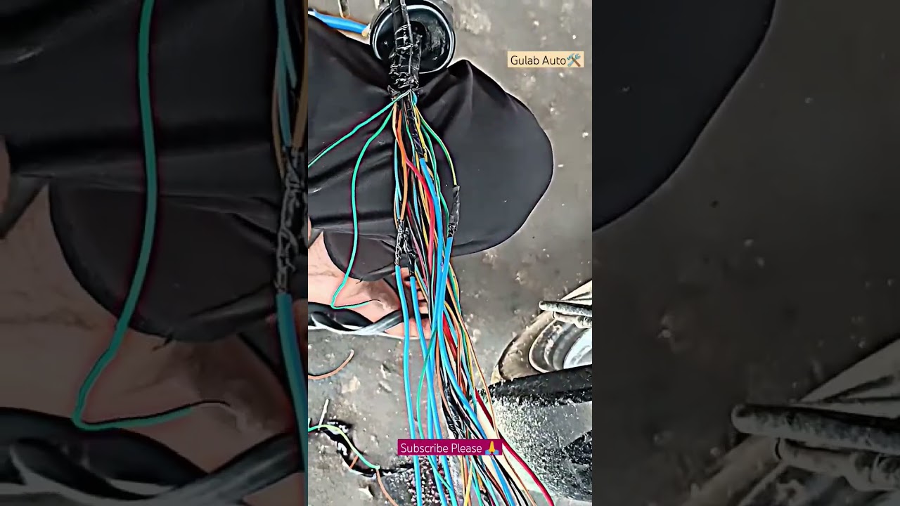 Honda shine mein wiring repair