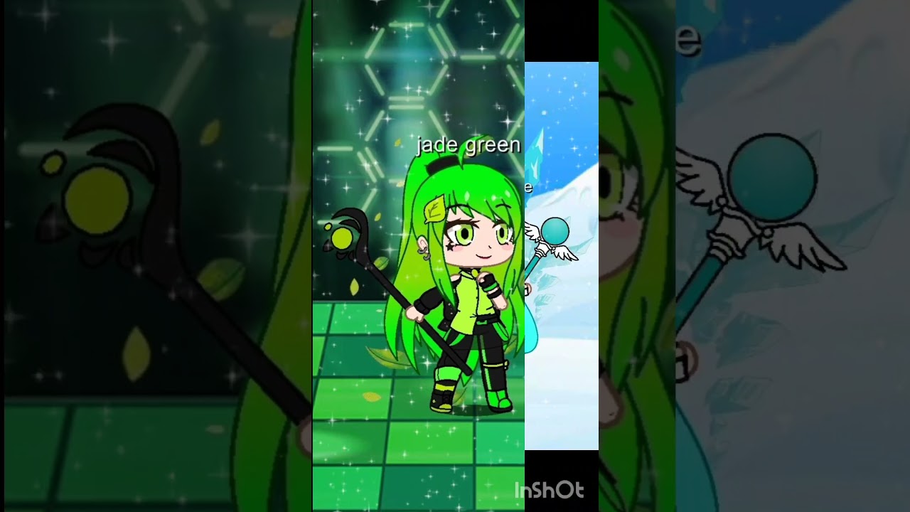 Gacha club as colours 🌈 Choose your favourite colour ✨ Unicorn Dolls and Dreams shorts #