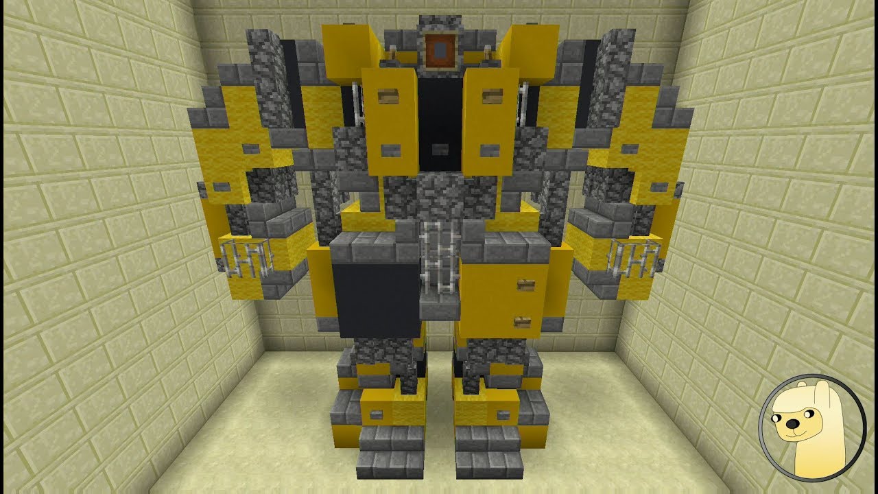 Minecraft - How To Build Transformers 5 Canopy Robot Mode! camera iphone 8 plus apk