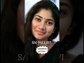 Sai Pallavi ❤️ Natural Beauty Queen of South Cinema😍 Sai Pallavi – No Makeup, Pure Talent 👑#shorts