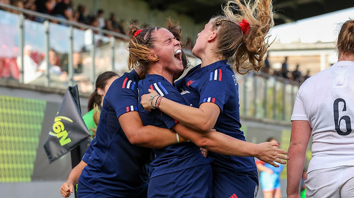 Summer Nations Series : France moins 20 ans féminin - Angleterre, le résumé