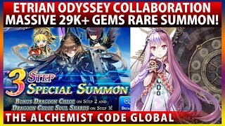 Etrian Odyssey Collaboration MASSIVE 29k+ Gems Rare Summon! (The Alchemist Code)