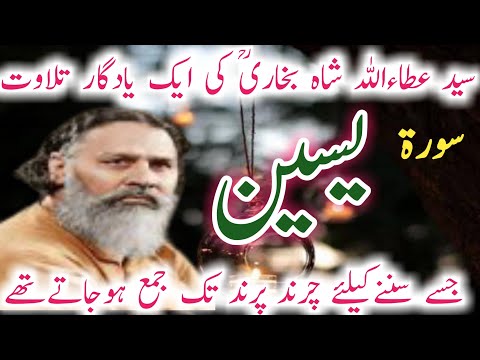 Attaullah Shah Bukhari Surah Yaseen Surah Yaseen By Ataullah Shah Bukhari New Islamic Studio 