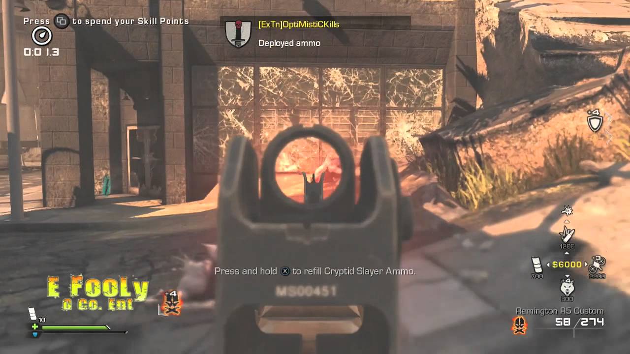 CoD Extinction - Cryptid Slayer Ammo ( 500 Teeth Upgrade )