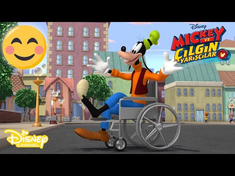 Tekerlekli Sandalye Arkadaşları😊🤗 | Mickey ve Çılgın Yarışçılar | Disney Channel Türkiye