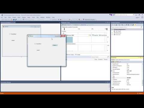 Visual Basic สอน #1 เบื้องต้น