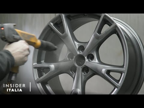 Video: Le ruote Alcoa sono verniciate in modo trasparente?