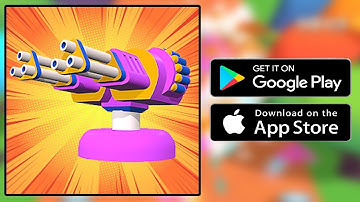 Best Fun Strategy Game Mobile Tower Gun Army - Merge Defense Android ios Gameplay