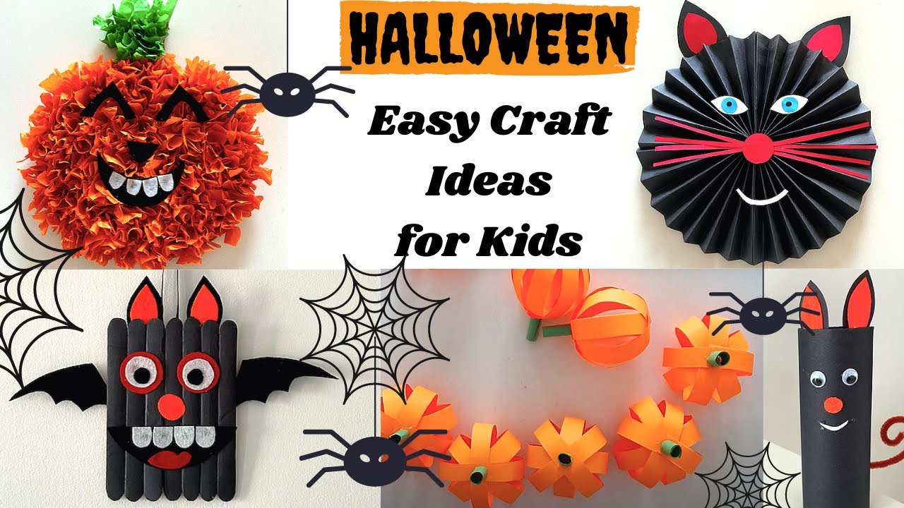 how to make halloween paper decorations