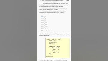 NPTEL VLSI DESIGN FLOW RTL TO GDS WEEK 4 ASSIGNMENT 4
