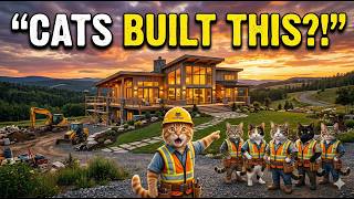 Epic Cat Construction Projects | AI Cinematic Builds