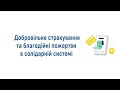 Добровільне страхування та благодійні пожертви в солідарній системі