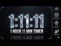 1:11:11 Manifest Timer Angel Number #111 #Countdown for #Meditation #Alignment #focus #manifestation
