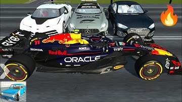 🏎️SIMPLE CAR CRASH: F1 RedBull, Mercedes W15, Bugatti Centodieci, Mercedes AMG Safety Car, Audi RS5