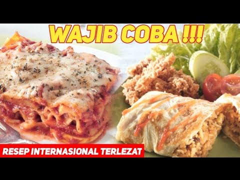 Menu RESEP MASAKAN INTERNASIONAL Yang Lezat