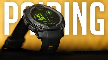How to pair Garmin Instinct 3 with Your Phone