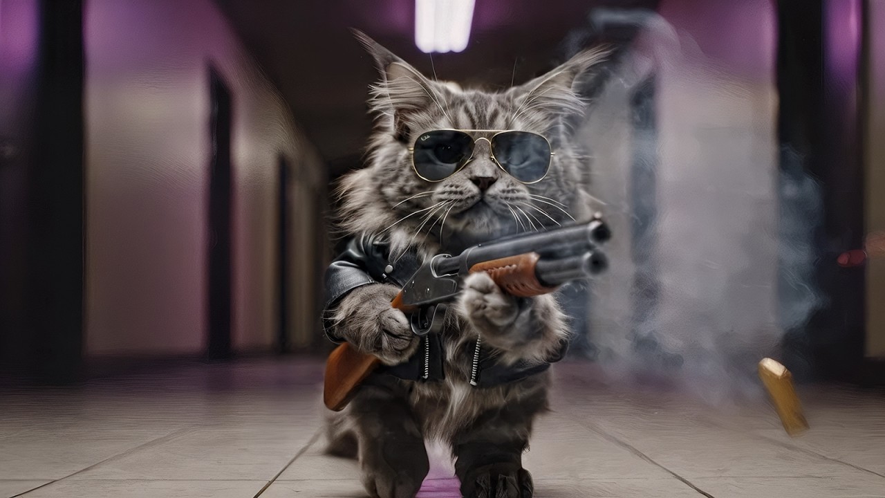 If Terminator 1 Was Played By CATS 🙀