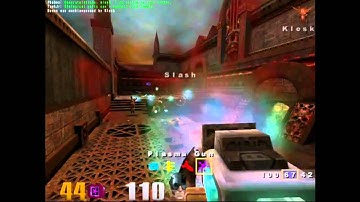 Quake III: Arena gameplay - Free For All - Q3DM2 - Hurt Me Plenty