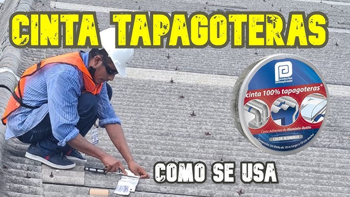 Tela asfaltica autoadhesiva cinta impermeable Cubierta Rollo De Cinta Para  Fugas En El Techo, Parche Reparador De Asfalto En Papel De Aluminio Para