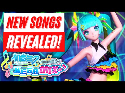 Hatsune Miku: Project DIVA Mega Mix New Songs REVEAL DLC  New Song Pack News