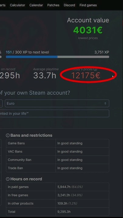 How Much Is My Steam Account Worth YouTube how-much-is-my-steam-account-worth-youtube