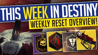 Destiny 2 | THIS WEEK IN DESTINY - NEW Exotic Quest, Pantheon Update, Double Loot & More! - 14th May