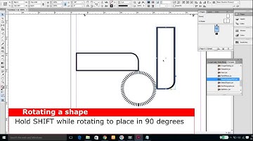 InDesign Cs6:  Basics of Editing Shapes and Placing Picture