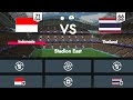 🔴 Highlight babak kedua Indonesia vs Thailand 