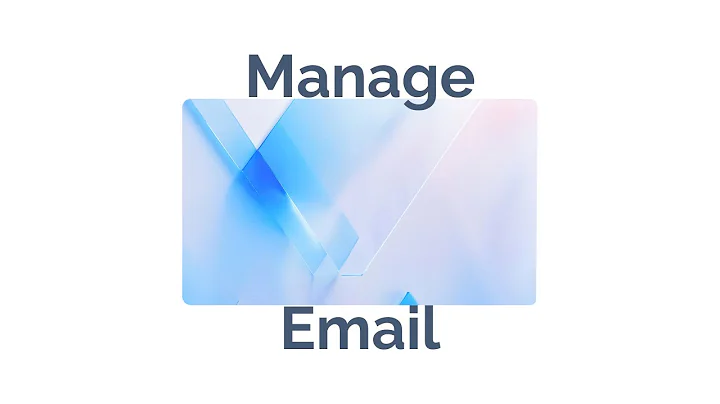 How to manage your Email Inbox with AI