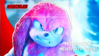 ¿TE PARECE QUE NECESITO TU PODER? versión De KNUCKLES - Sonic 2 La Película (Demo Fandub)